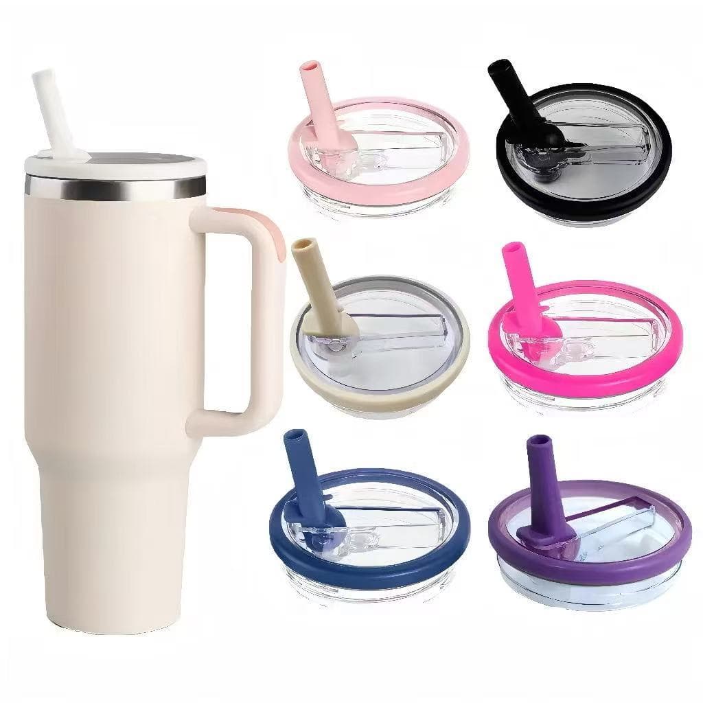 Tampa De Canudo Flip com canudo Para Copo De 1200ML tampa transparente para Garrafa Água térmico