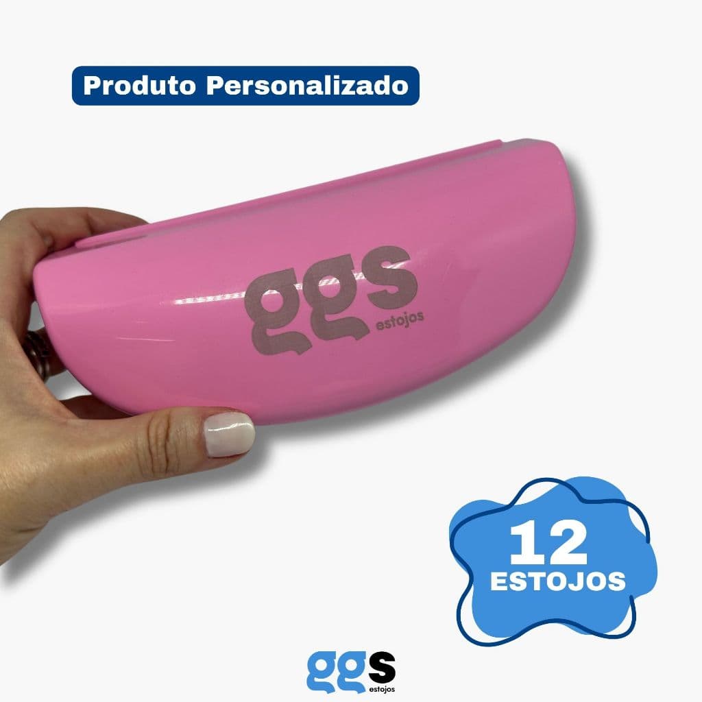 Kit 12 Estojos para Óculos de Sol Esportivo Epi´s Personalizados Monaco para Óticas ou Brindes