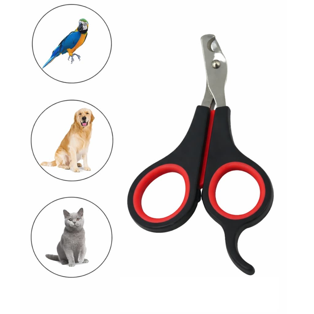 Alicate Tesoura Cortador De Unhas Pet Gatos Cães Pássaros Aço Inoxidável Profissional Cuidado