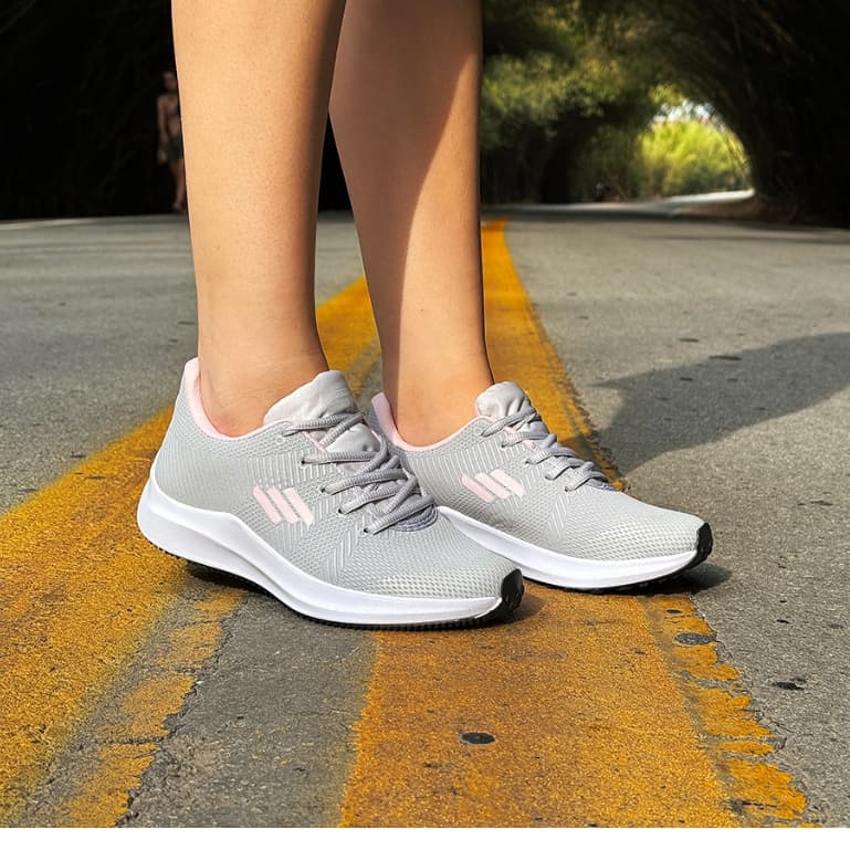Tênis O2X Feminino Esportivo – Ideal para Corrida e Caminhada!