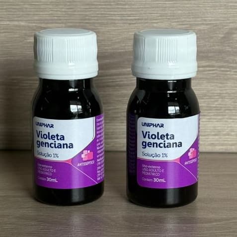 Kit c/ 2 und Violeta Genciana 1% é um produto versátil - Uniphar