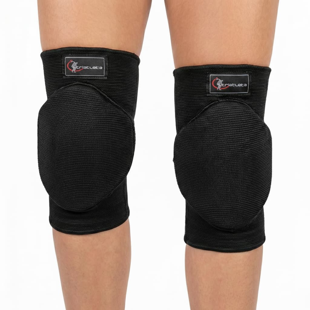 Joelheira Infantil Triatleta para Futsal e Vôlei - Proteção e Conforto para os Pequenos Atletas