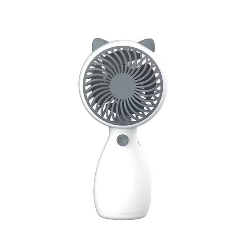 Mini Ventilador Fofinho De Resfriamento, Carregamento Portatil 3 Nível De Velocidade.