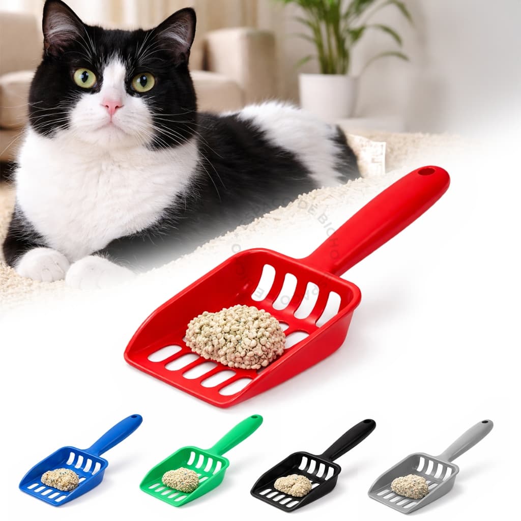 Pá Higiênica De Areia para Gatos Peneira Coletora Para Granulados E Areias