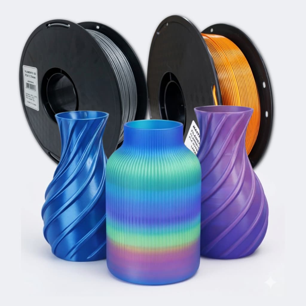 Filamento PLA 1,75mm 1Kg Para Impressora 3D Alta Precisão Pro PLA3D