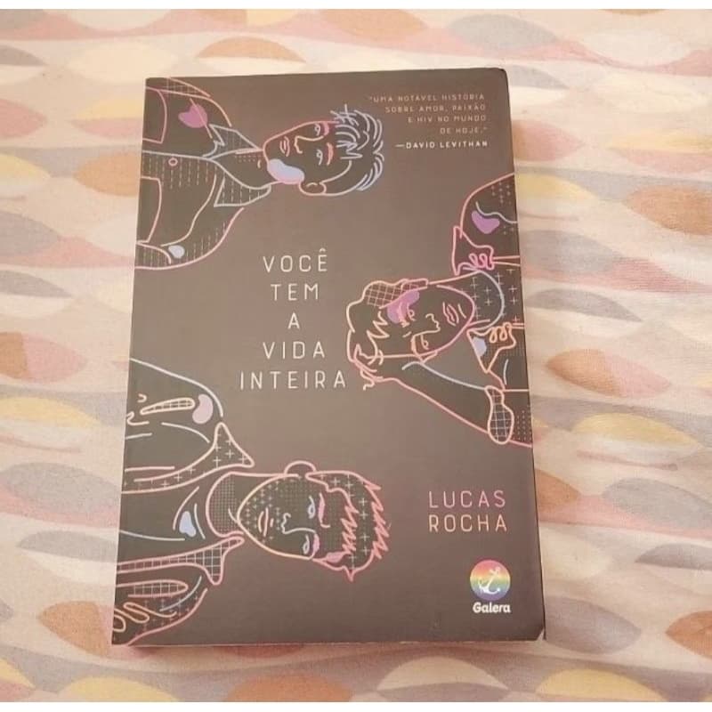Desapego Livro LGBT Lucas Rocha Você tem a vida inteira - usado em ótimo estado