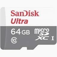 Cartão de Memória - MicroSD 64GB Classe 10 Ultra: Câmeras de Segurança, Celulares