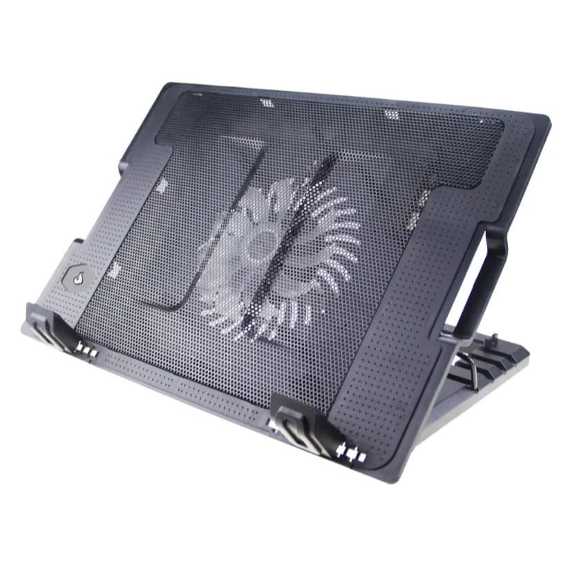 Base Cooler Para Notebook Vertical Preto NotePal 17 Pol (0422)