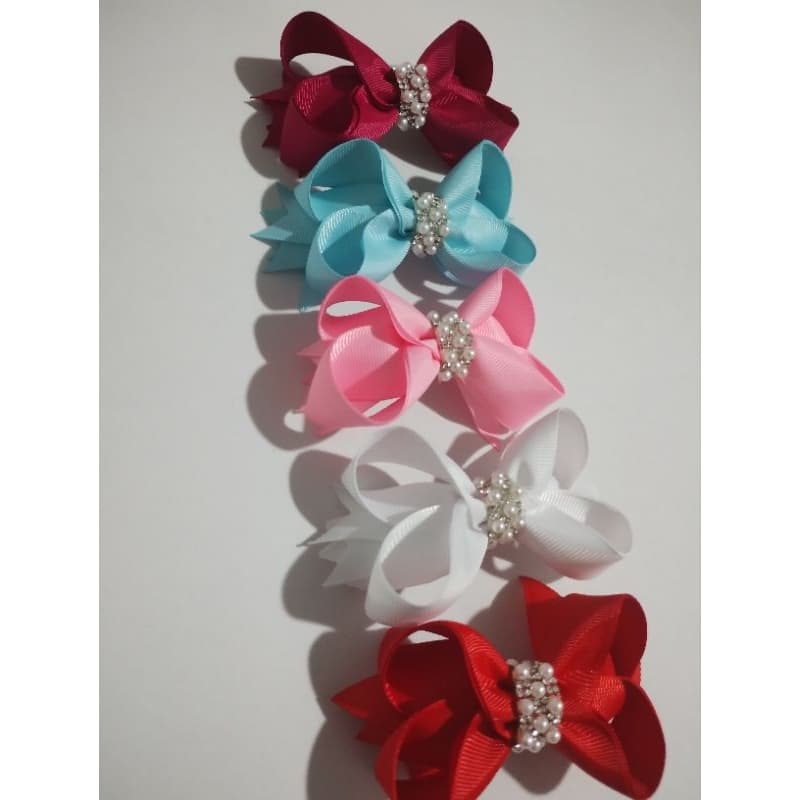 kit 5 laços boutiques P menina,delicado super promoção