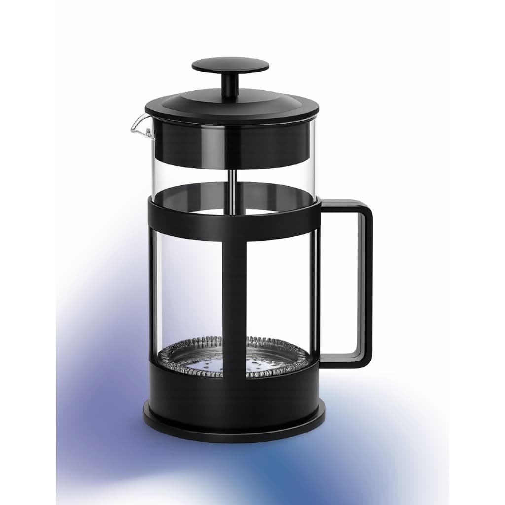 Cafeteira Prensa Francesa 350ml Vidro Resistente French Press Manual Café Gourmet Filtro Malha Fina para Café Chá e Capp