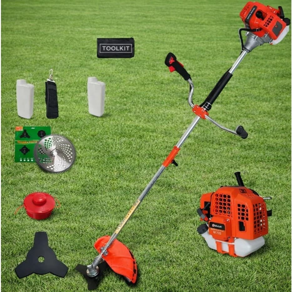 Roçadeira 75 Cilindradas 3.5hp - Profissional a Gasolina Knakasaki - Qualidade