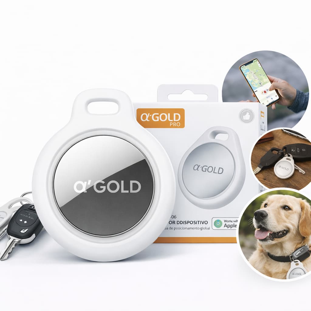 Rastreador Smart Tag Localizador Air Tag Inteligente GPS Para iPhone IOS Original A'GOLD