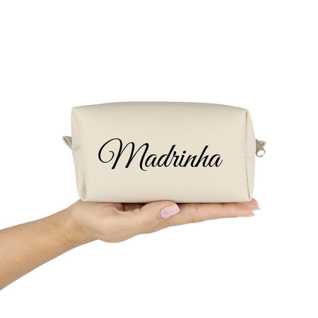 Necessaire Personalizada Para Madrinha Casamento Lembrancinha
