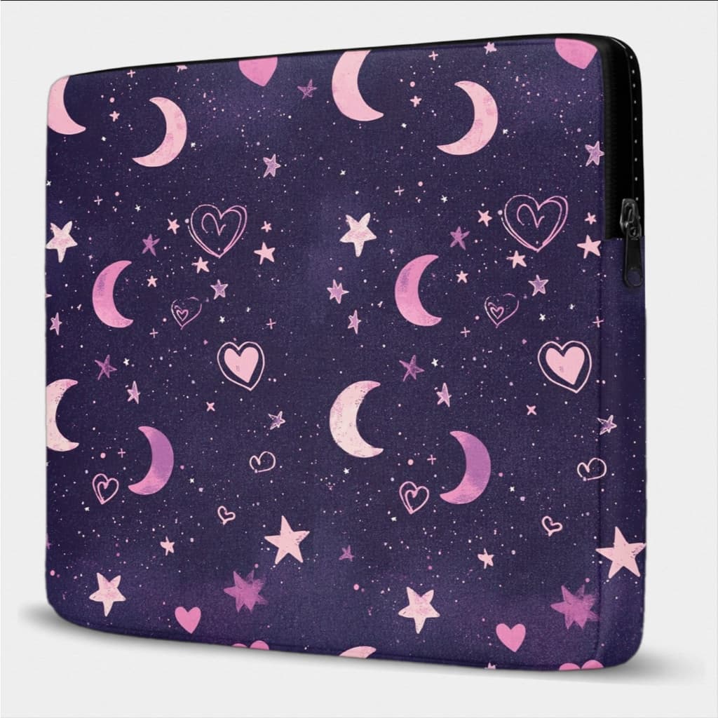 Capa Case Notebook lua estrela céu paisagem novidades