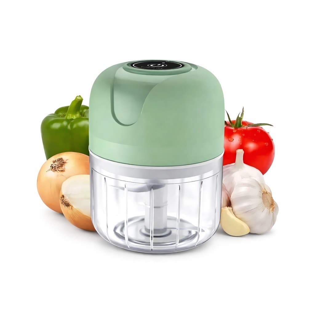 Mini Processador de Alimentos Elétrico USB Recarregável – Triturador Portátil Multifuncional