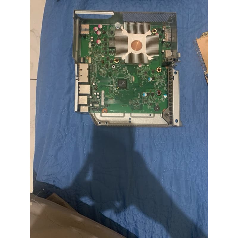 Placa mãe Xbox 360 Slim (Não liga, só bipa)