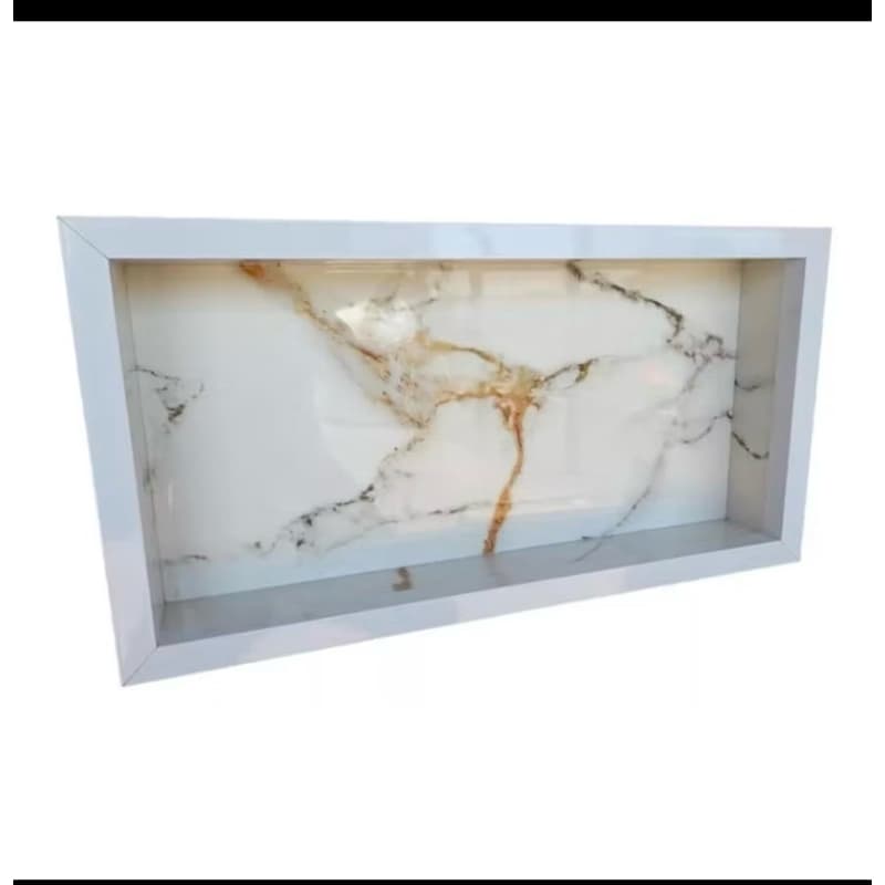 nicho decorativo 60x30x10 nicho embutido banheiro,
