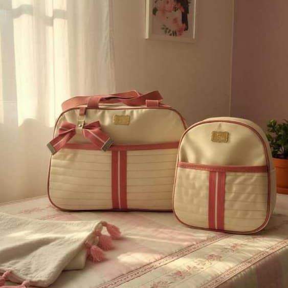 Bolsa Maternidade Menino/Menina Mala de Luxo Térmico Impermeável Luender Baby