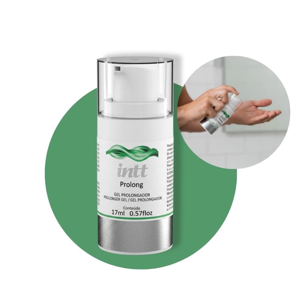 Gel de Massagem Prolong Prolongador Masculino Intt 17ml