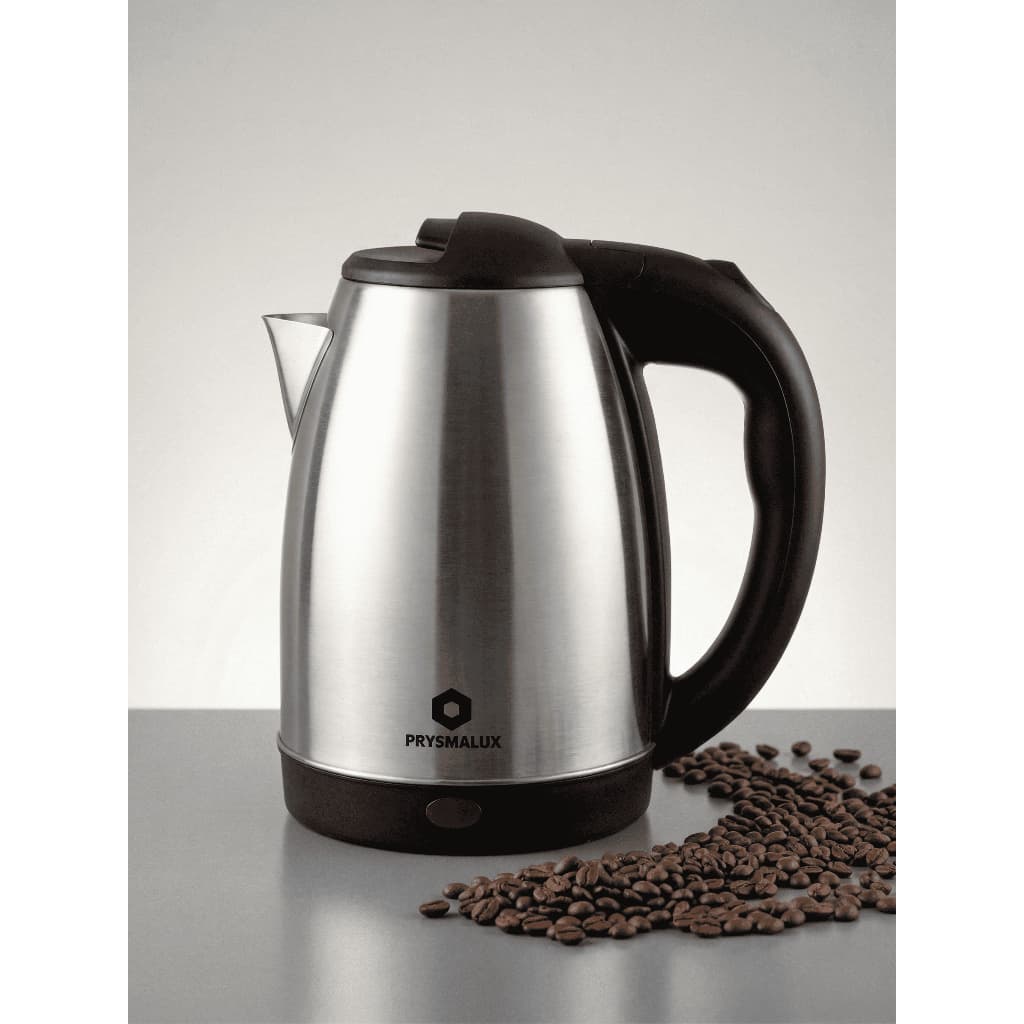 Chaleira Elétrica Prysmalux 1.8 Litros Inox Automática 110v/220v Água Quente Em Minutos