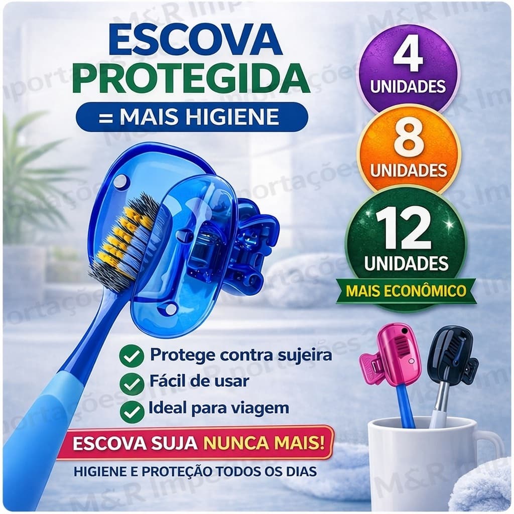4/8/12 Capas Protetoras Ventiladas Para Escova de Dente | Higiênico Universal Viagem Portátil