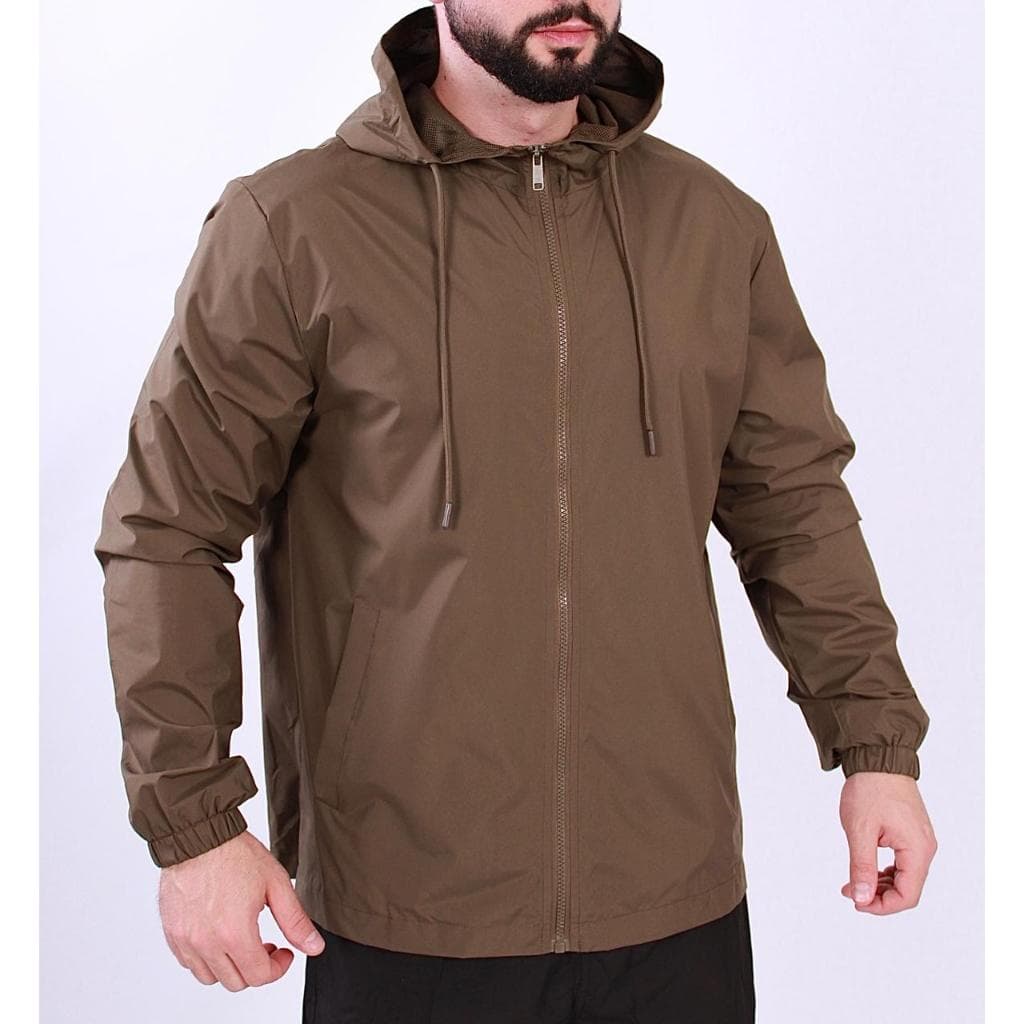 Jaqueta Esportiva Masculina Impermeável Corta Vento Forrada Top