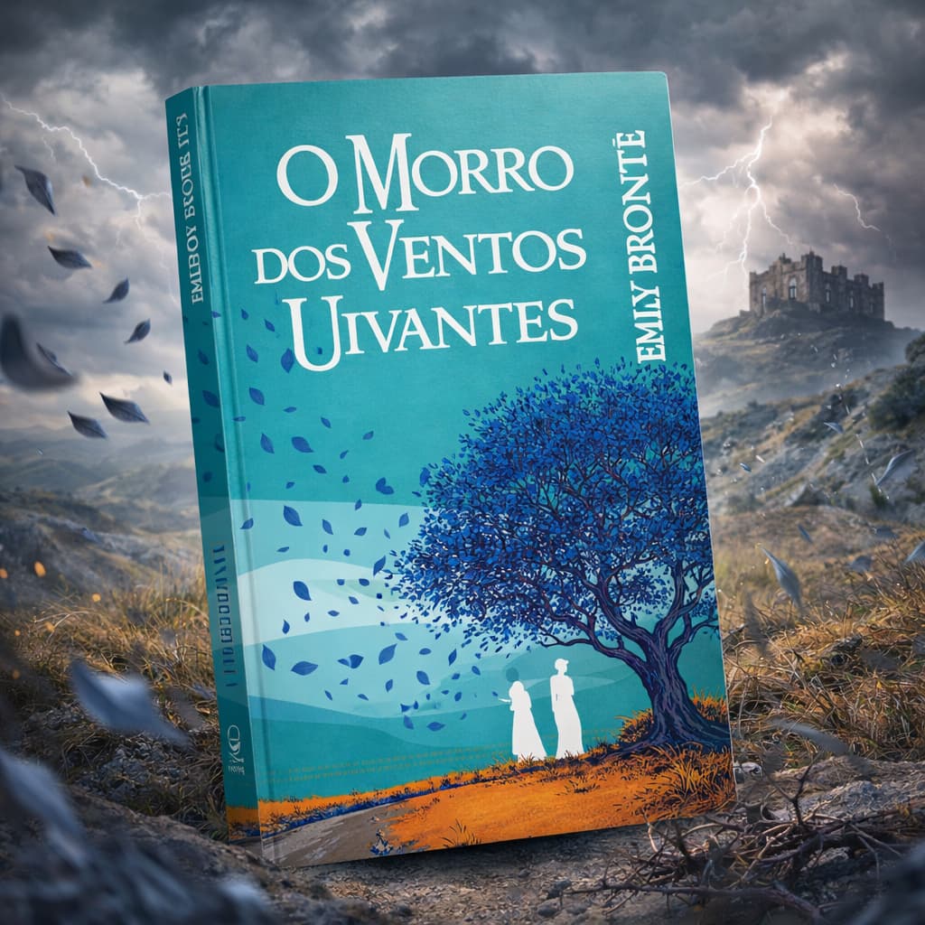 Livro O Morro Dos Ventos Uivantes Emily Brontë Romance Clássico