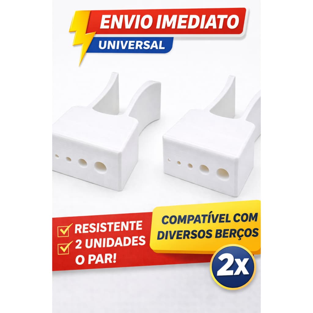 Par De Adaptador para Haste de Mosquiteiro / Prático / Berço