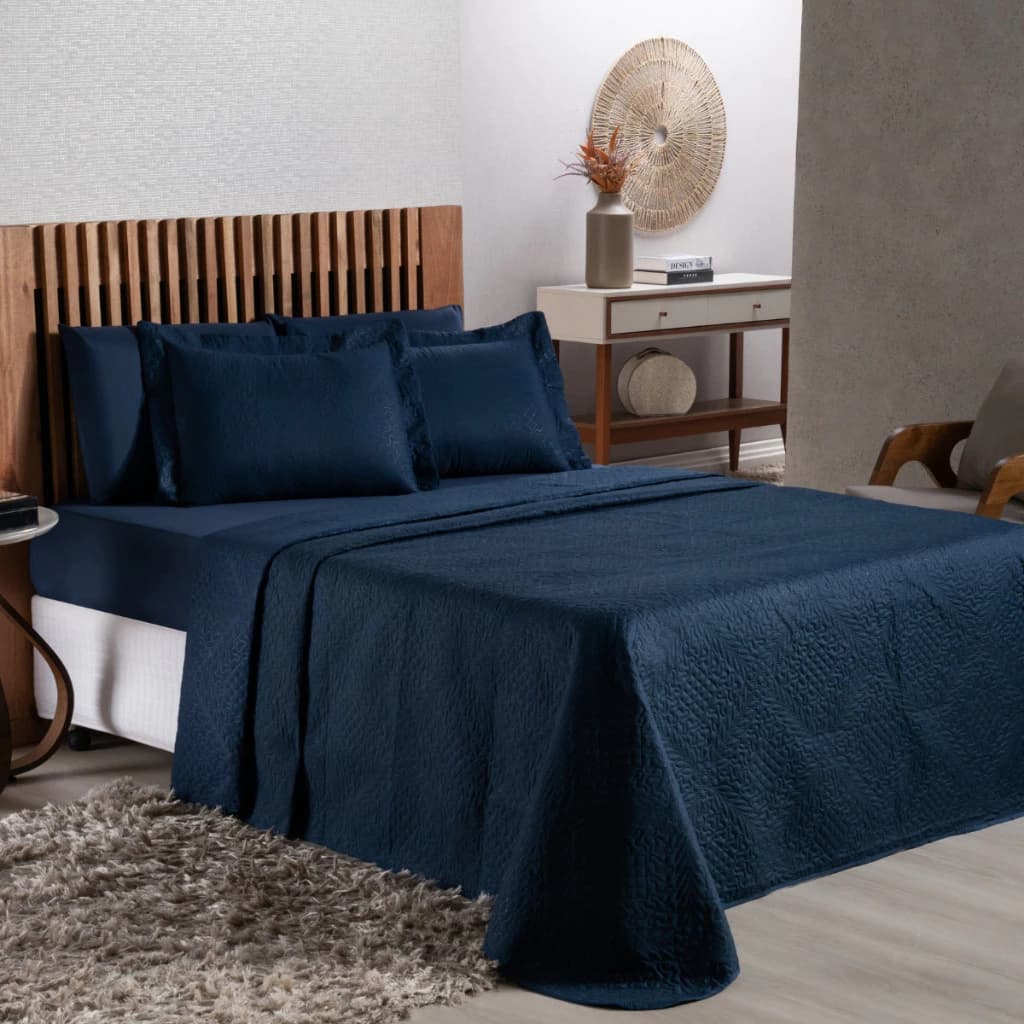 Colcha Cobre Leito Cama Solteiro Casal Queen Cores Lisas - Avulso