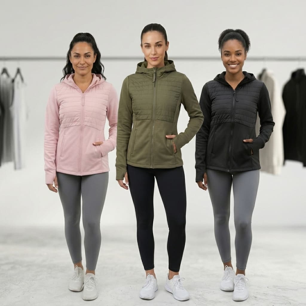 Jaqueta Casaco Feminino Blusa Frio Academia Treino Fitness Pilates Caminhada Corrida