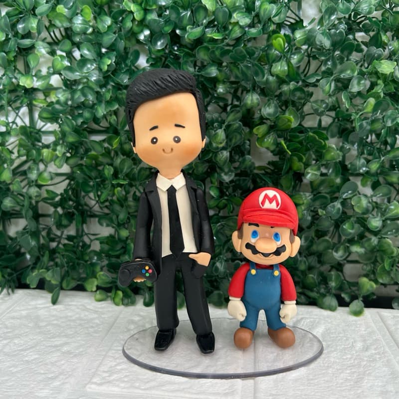 Topo jogador, game Mário