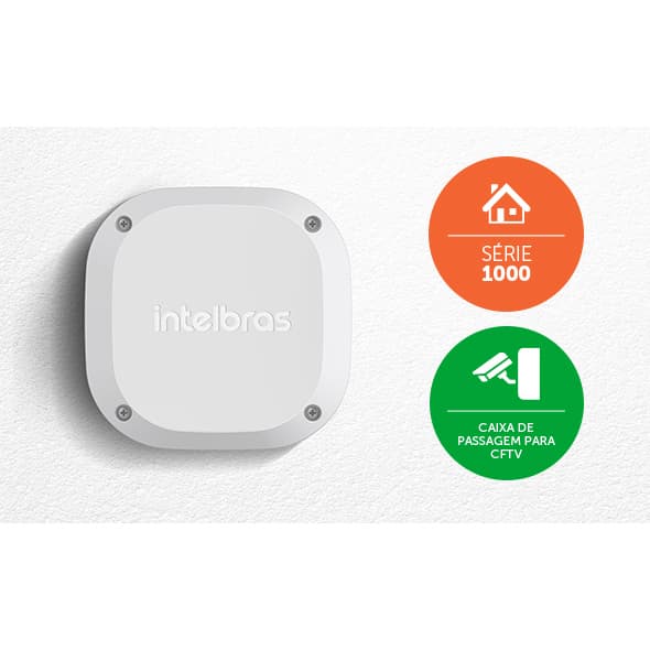 KIT 2 CAIXA DE PROTEÇÃO CAMERA CFTV INTELBRAS VBOX 1100