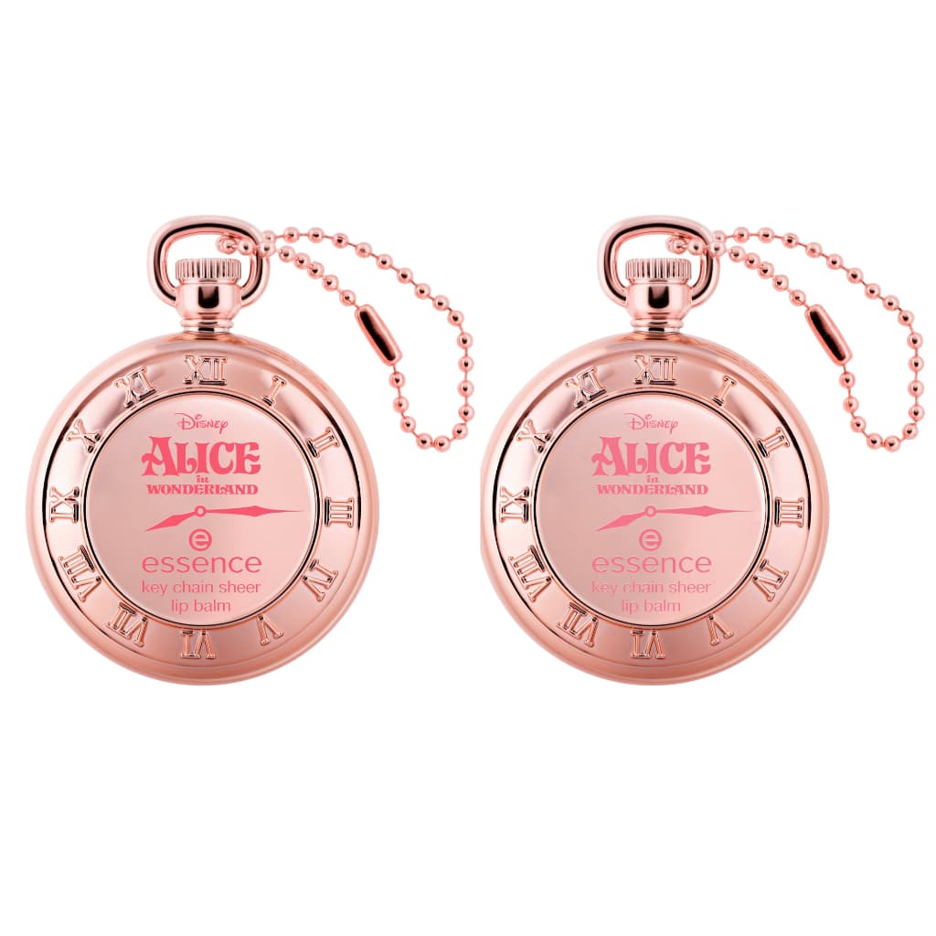 Balm labial chaveiro essence Disney Alice no País das Maravilhas