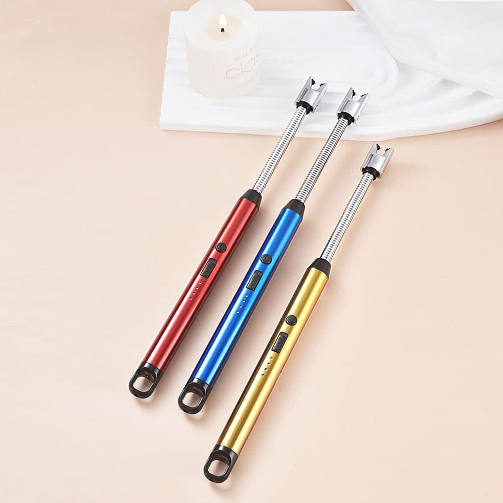 Acendedor De Fogão Isqueiro de Plasma Ecológico para Fogão Velas Camping Churrasqueira Luxo