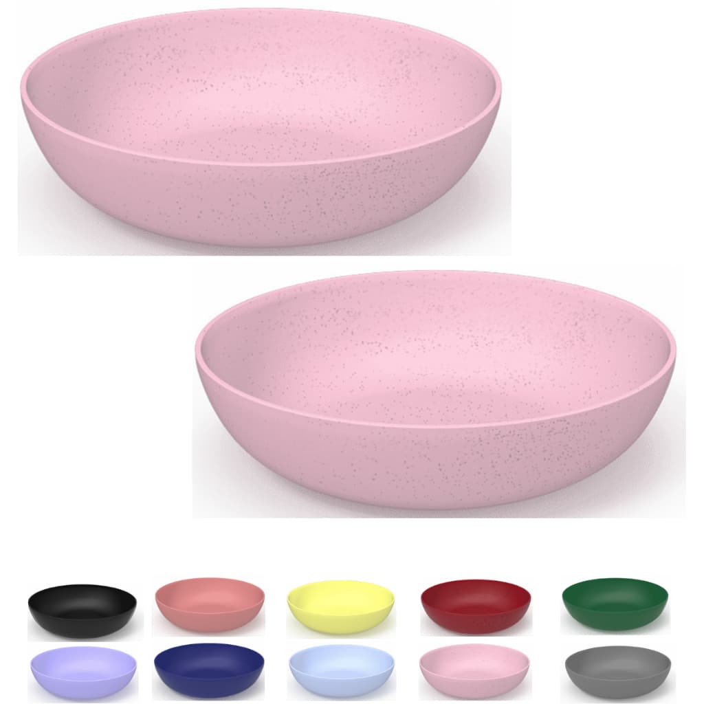 Kit pratos Fundos Resistente Variedade de cores Helsim