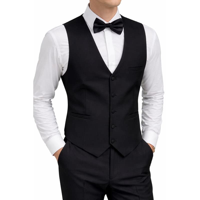 Colete Preto Oxford Qualidade Premium