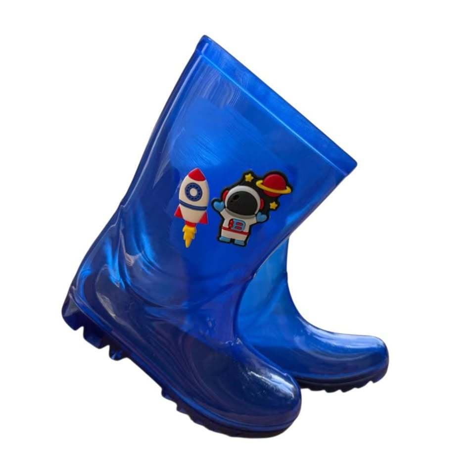 Galocha Infantil Bota Menino impermeável Leve Confórtavel