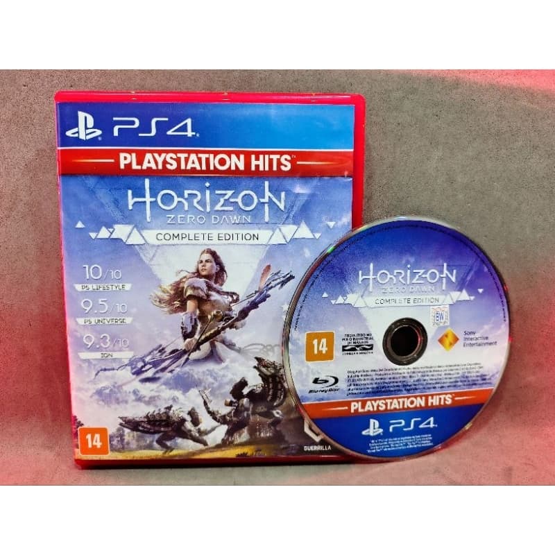 Horizon zero Dawn complete Edition PS4 mídia física Impecável