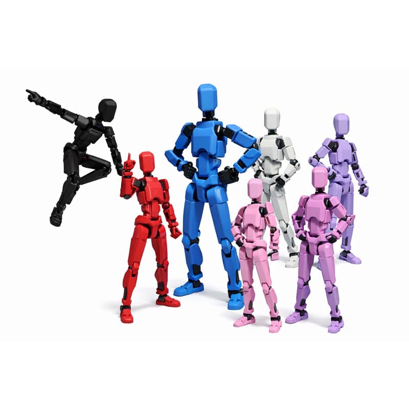 Boneco Dummy Articulado 3D + KIT de Armas Action Figure Pose Desenho Colecionável Brinquedo Criativo ENVIO RAPIDO!!!