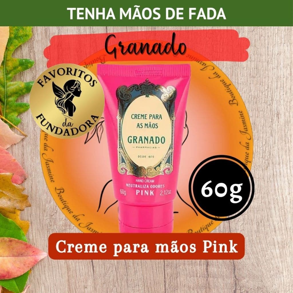 Creme para mãos Pink 60g - Granado