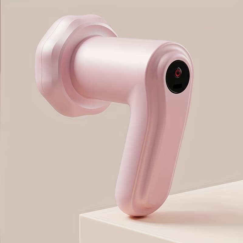 Massageador Corporal Elétrico Sem Fio Redutor de Medidas e Celulite | Drenagem Linfática e Relaxamento Muscular Rosa