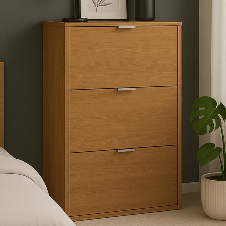 QUEIMA DE ESTOQUE Sapateira 3 Portas Organizadora Multiuso Quarto Pratica Sapatos Oferta Cores