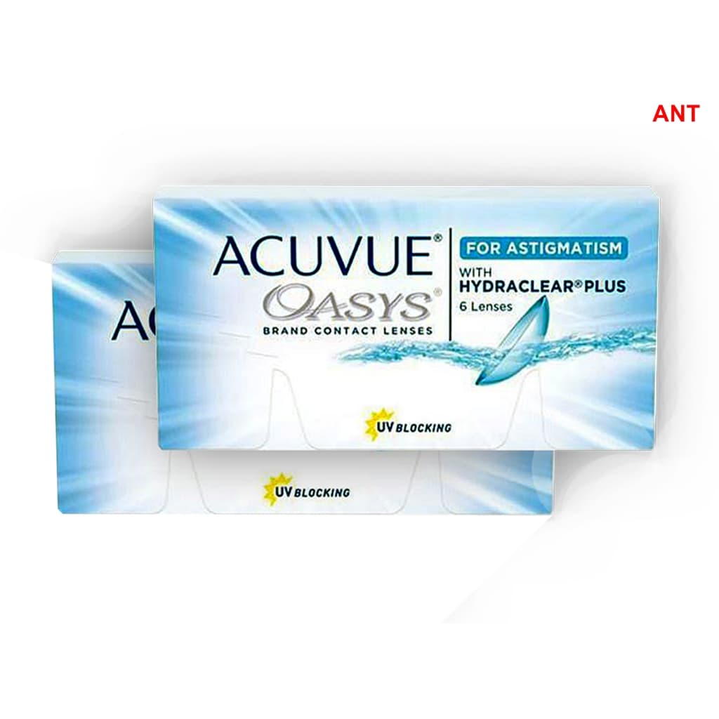 Lente Contato Acuvue Oasys Astigmatismo 2 caixas