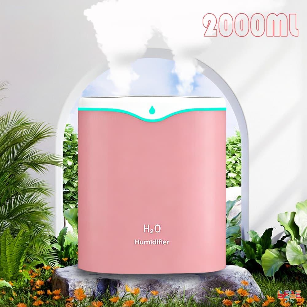 Grande Umidificador De Ar Portátil 2 Litros Ambiente Purificador Humidificador Difusor Elétrico Aromatherapy