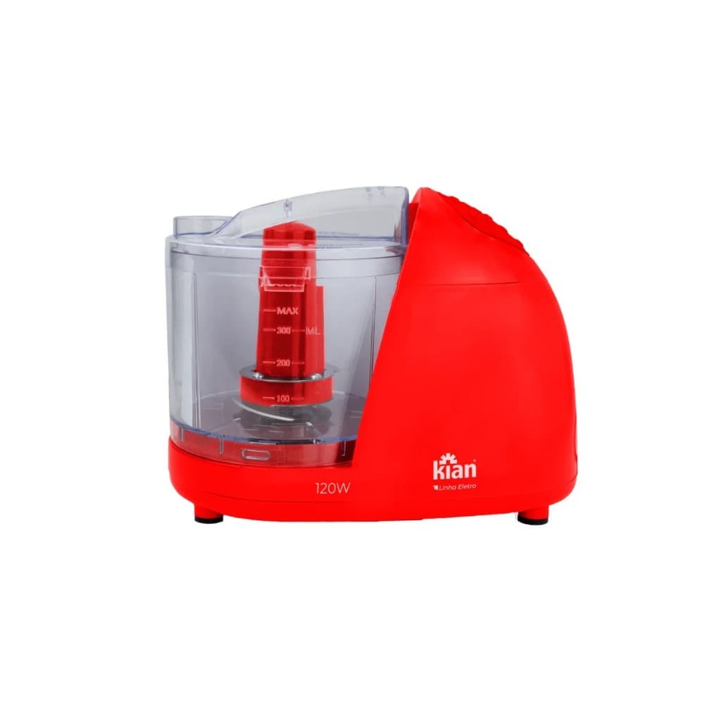 KIAN MINI PROCESSADOR VERMELHO 120W - 127V