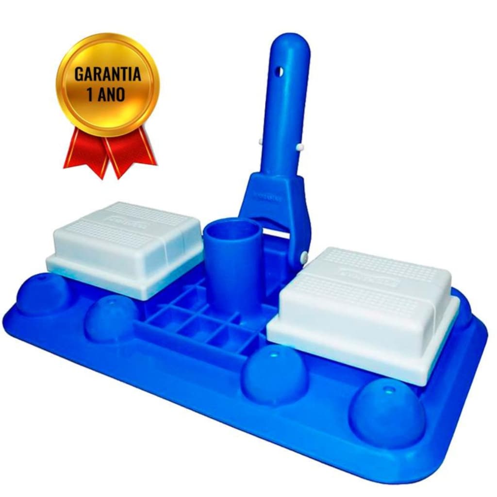 Aspirador Sodramar 8 Esferas Limpeza Para Piscina Piscinas Fibra Vinil Alvenaria Rodo Manual Esfera