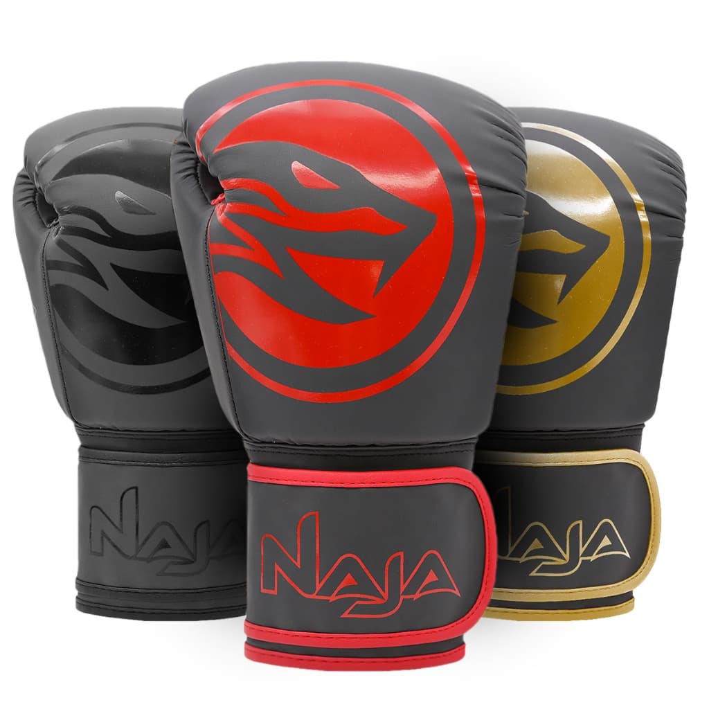 Luva Boxe Muay Thai Kickbox Naja Viper Profissional Sparring Para treinos Profissonais