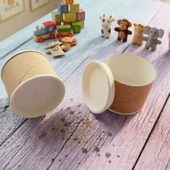 Tubo Lata Mini 5x6 tampa branca kit 30 unidades para personalizar, interno branco Premium