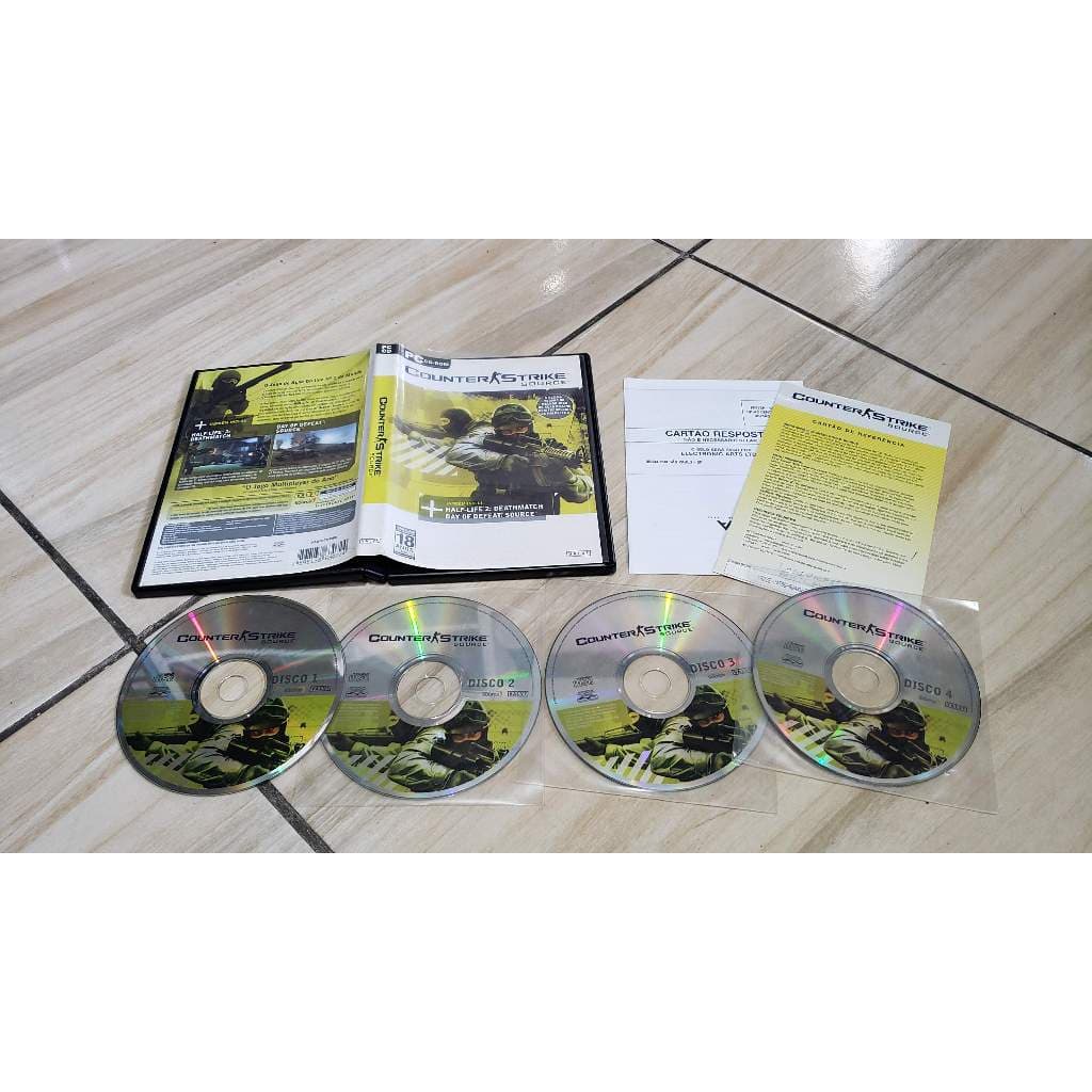 Counter Strike Source Pc Completo Tudo Ok!!! F557