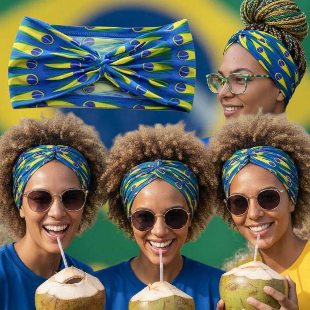 Faixa Simples de Cabelo Feminina antideslizante  Disponível Unitária e COM 2 E 3 UNIDADES